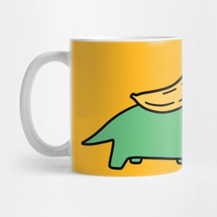 Banana Long Neck Dino Mug